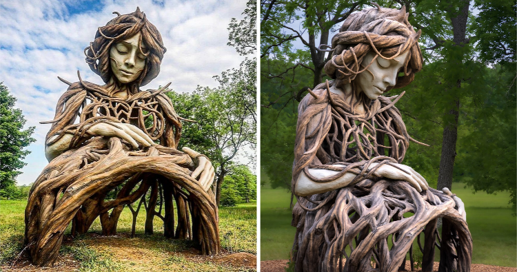 Discover the Captivating ‘UMI’ Sculpture by Daniel Popper in Lisle, Illinois